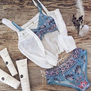 Spell Pandora Bralette + Bloomers  SZ XL💙